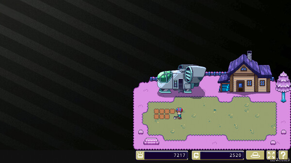 Farlands: Tiny Harvest game for Linux 1