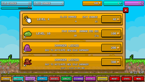 Idle Pixels game for Linux 1