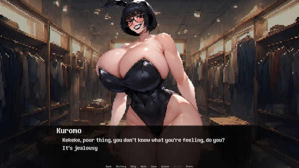 Dominated by: Yandere Goth Gamer Girl 2 scene