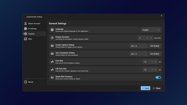 Quick Translate game for windows Pc 1