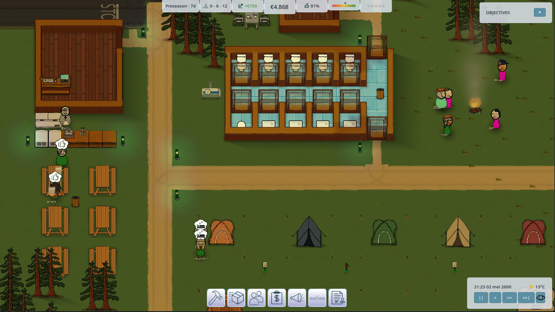 Campsite Architect screenshot 2