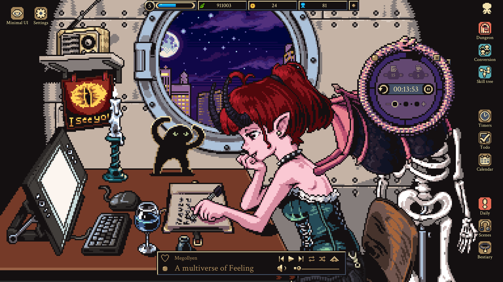 Occult Office: Lofi Rituals screenshot #7