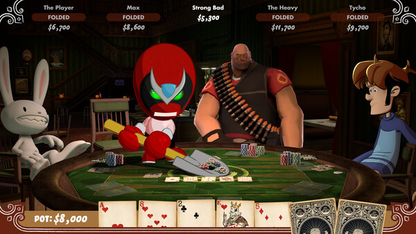 Screenshot of Poker Night at the Inventory