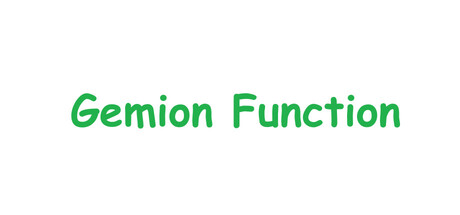 Gemion Function Playtest cover art