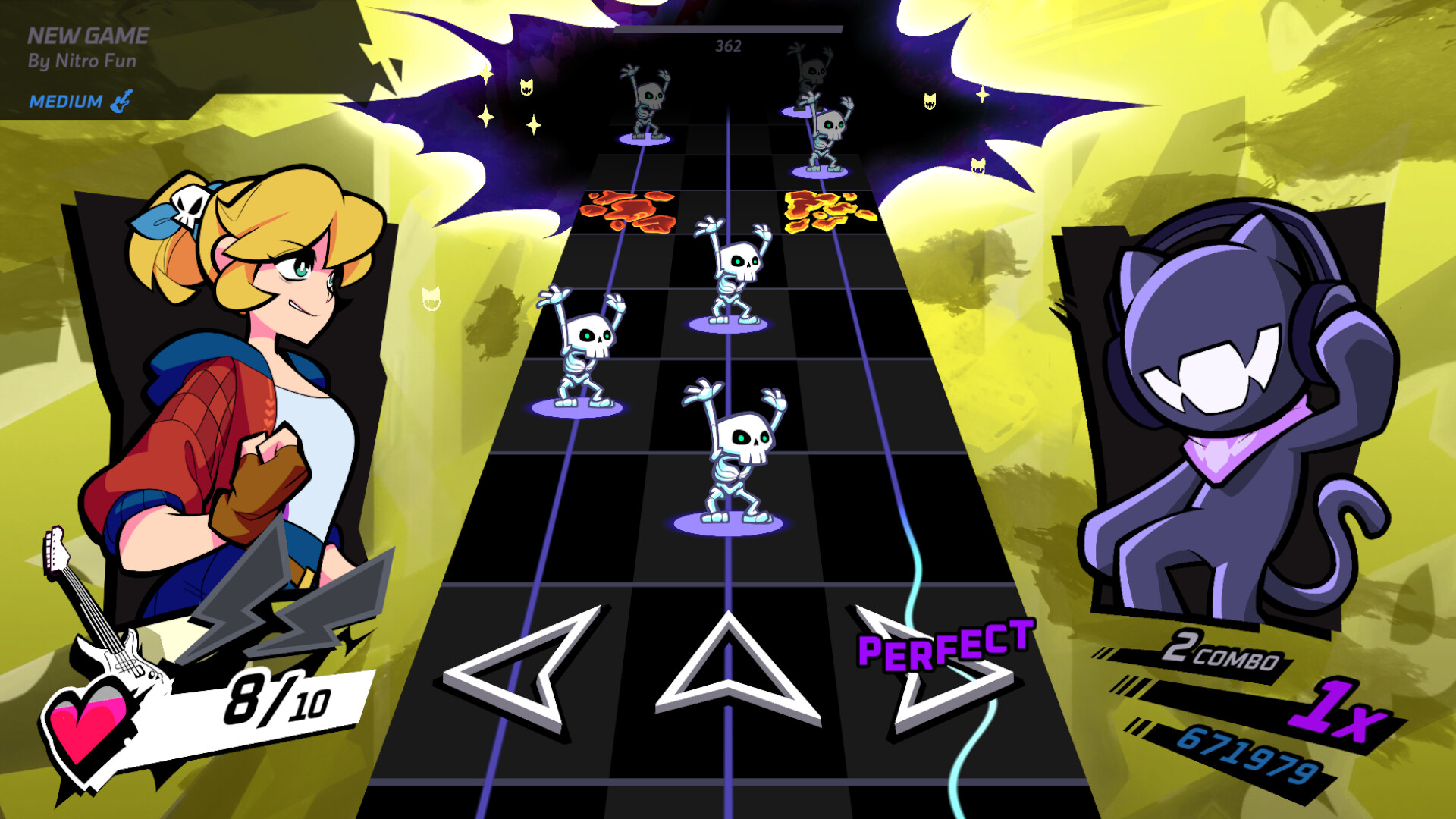 Rift of the NecroDancer: Monstercat - "New Game" Featured Screenshot #1