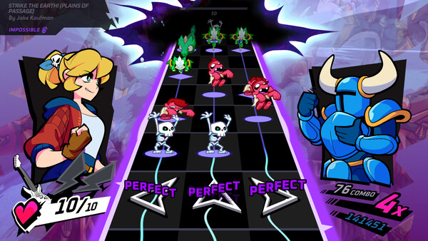 Rift of the NecroDancer: Shovel Knight - "Strike the Earth! (Plains of Passage)" - Jake Kaufman