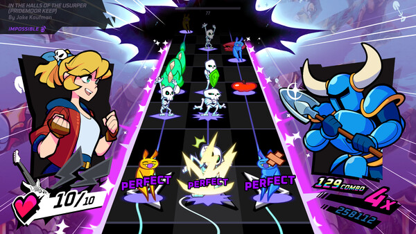 Rift of the NecroDancer: Shovel Knight - "In the Halls of the Usurper (Pridemoor Keep)" - Jake Kaufman