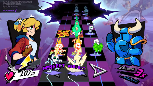 Rift of the NecroDancer: Shovel Knight - "In the Halls of the Usurper (Pridemoor Keep)" - Jake Kaufman