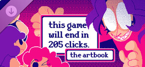 this game will end in 205 clicks - the artbook