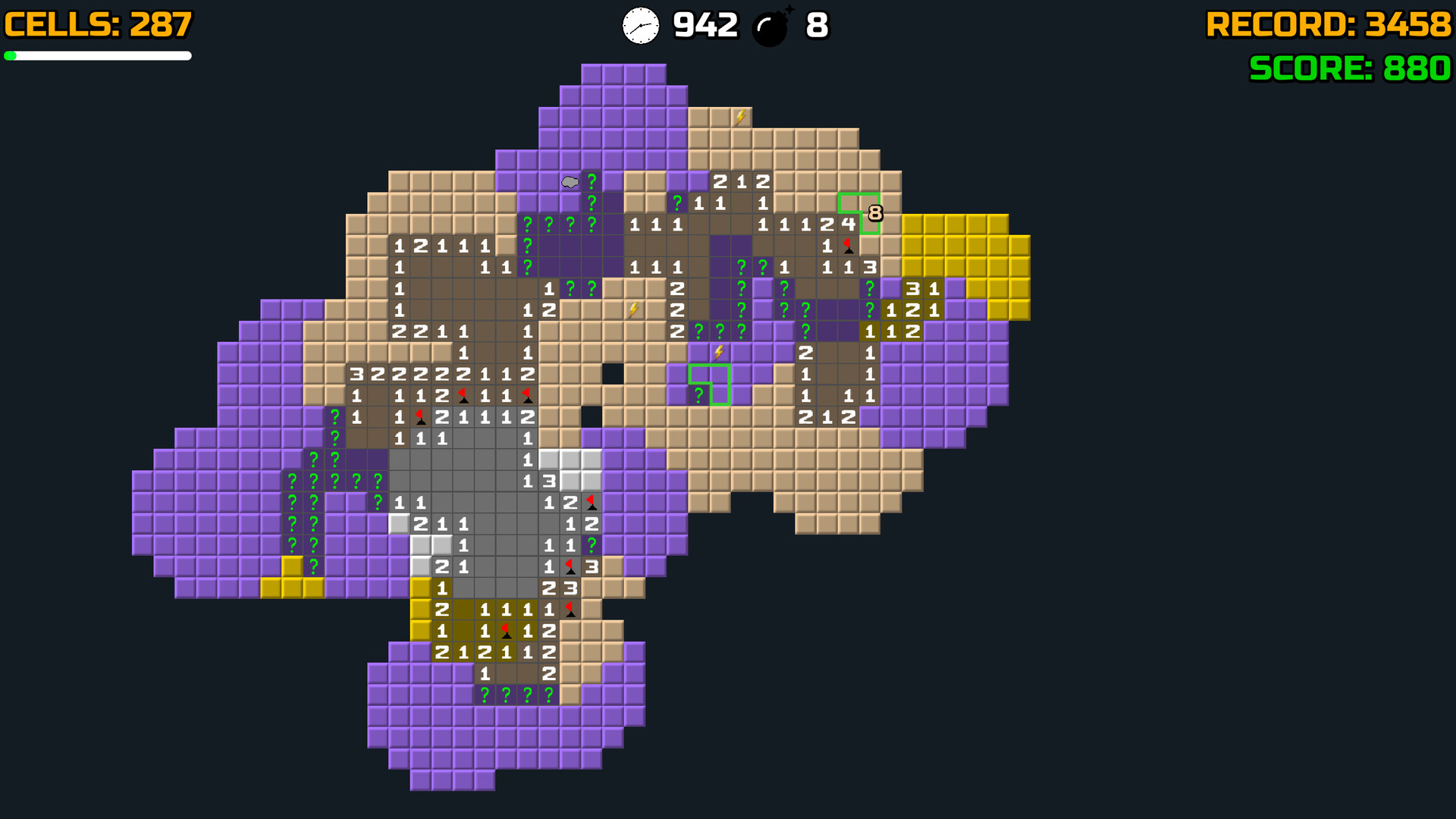 INFINITE MINEFIELD screenshot #1
