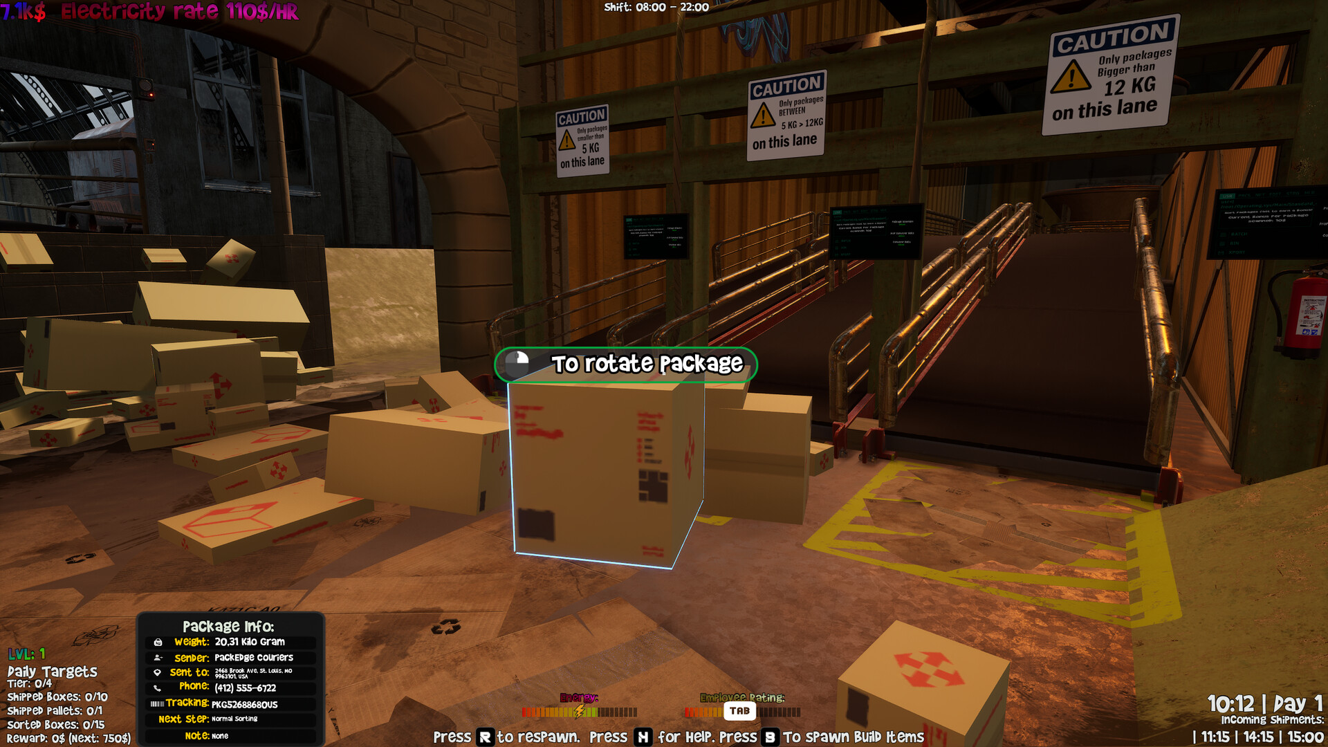 Parcel Frenzy: Get To Work! Featured Screenshot #1