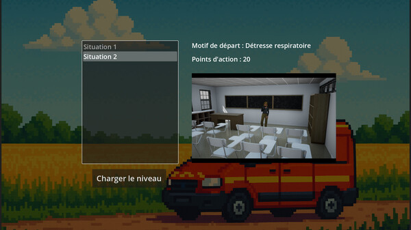 Скриншот из Pompiers Simulator