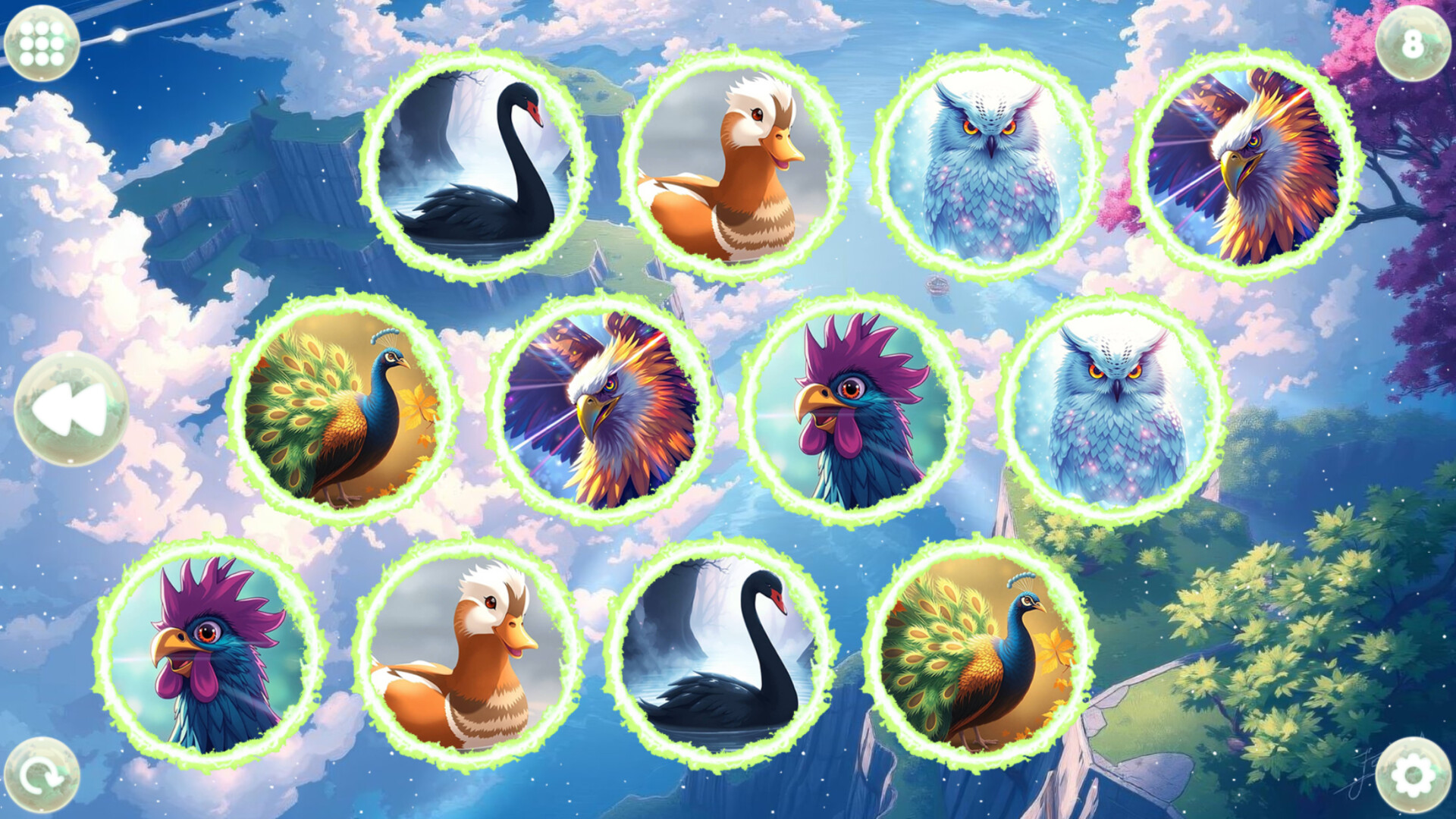 Anime Dream Match: Birds screenshot #5