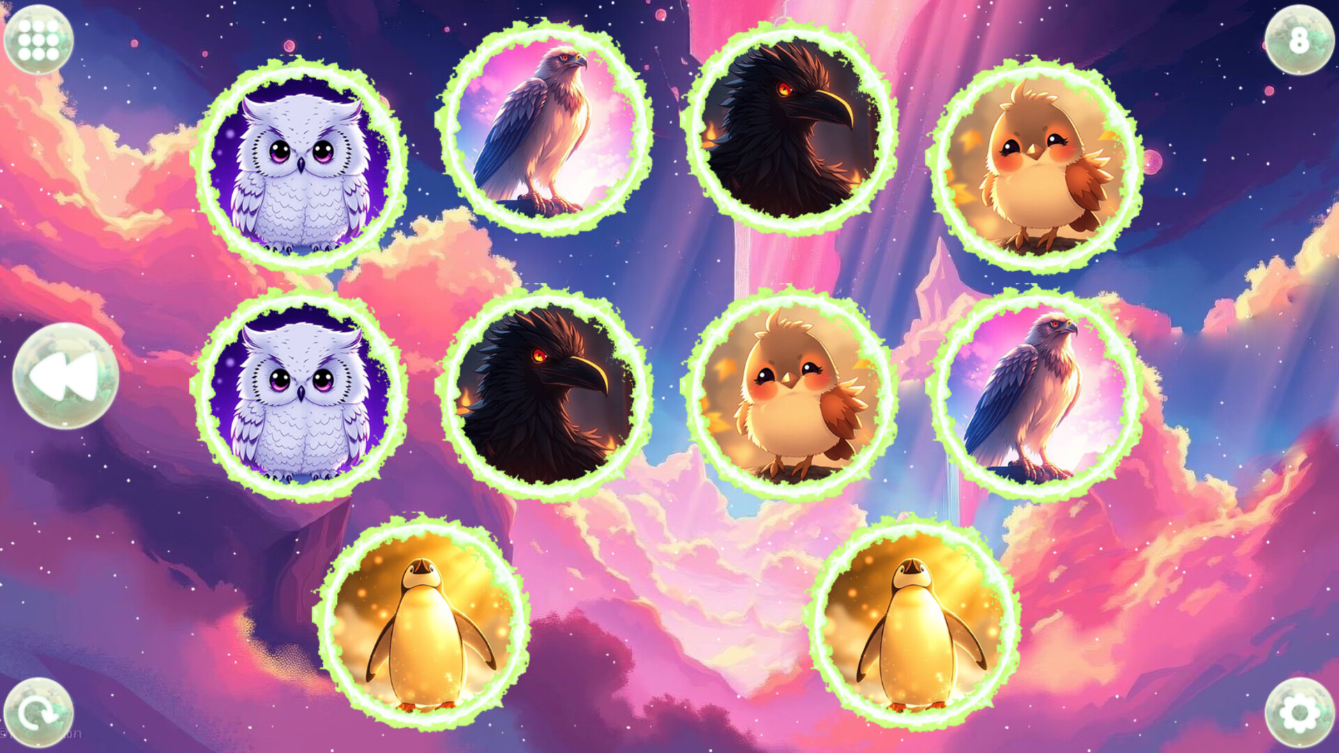Anime Dream Match: Birds screenshot #4