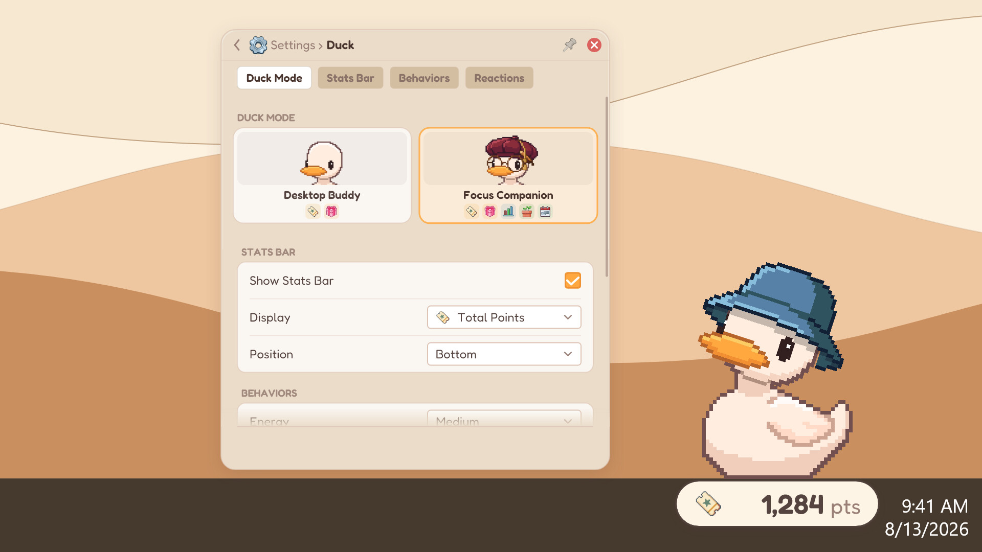 Desktop Duck screenshot #5