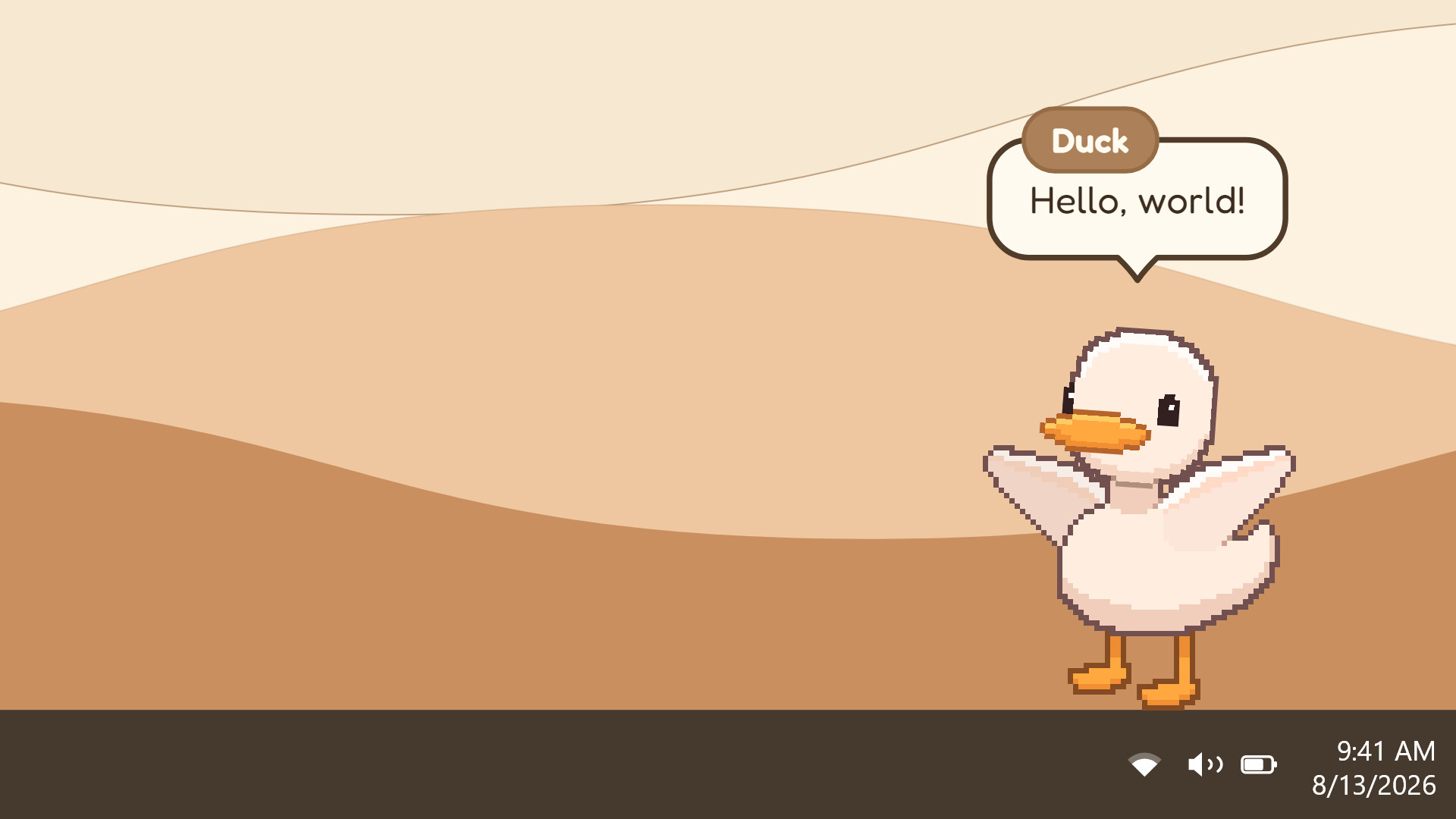 Desktop Duck screenshot #1