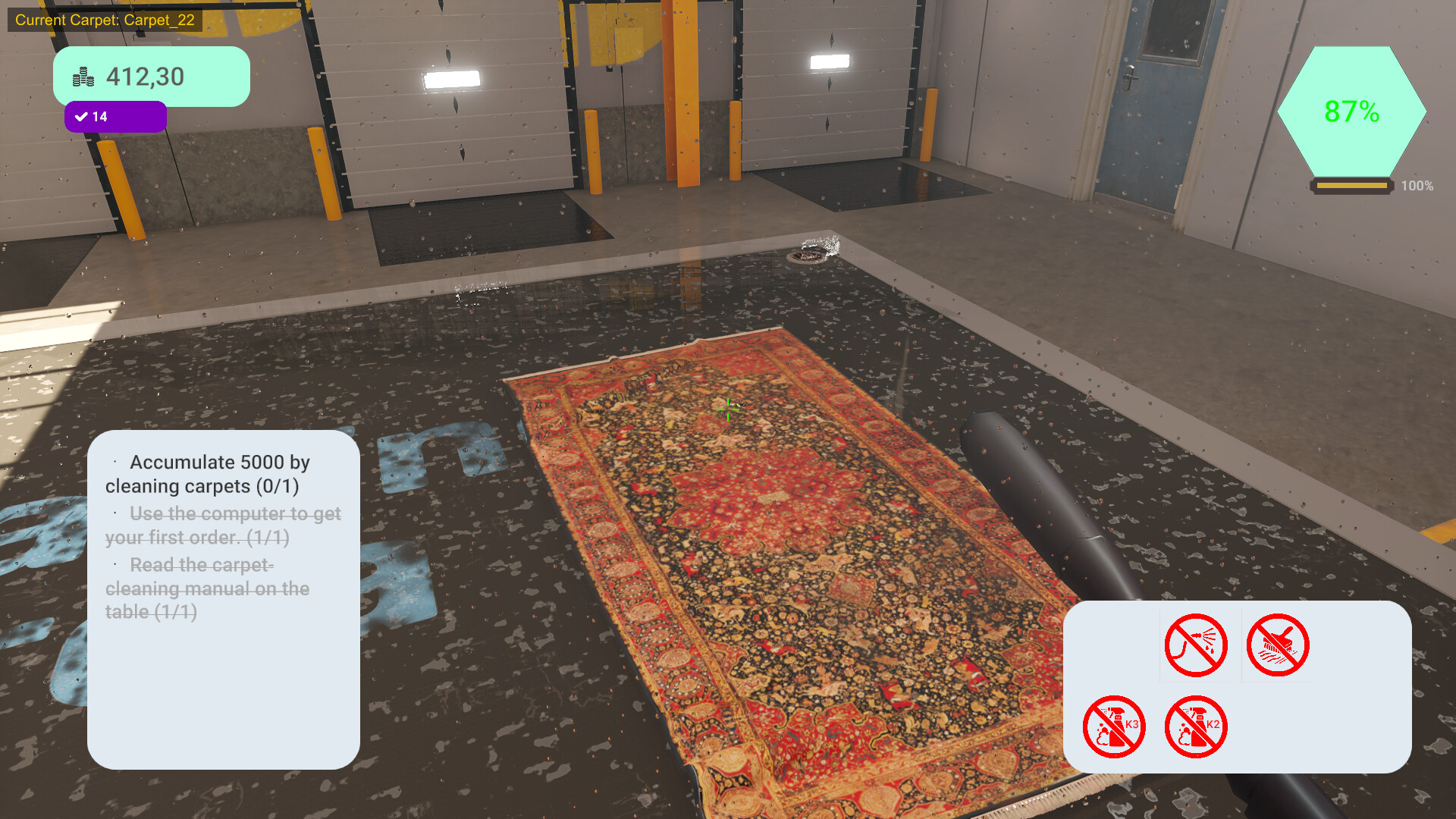 Carpet Cleaning Master screenshot 3