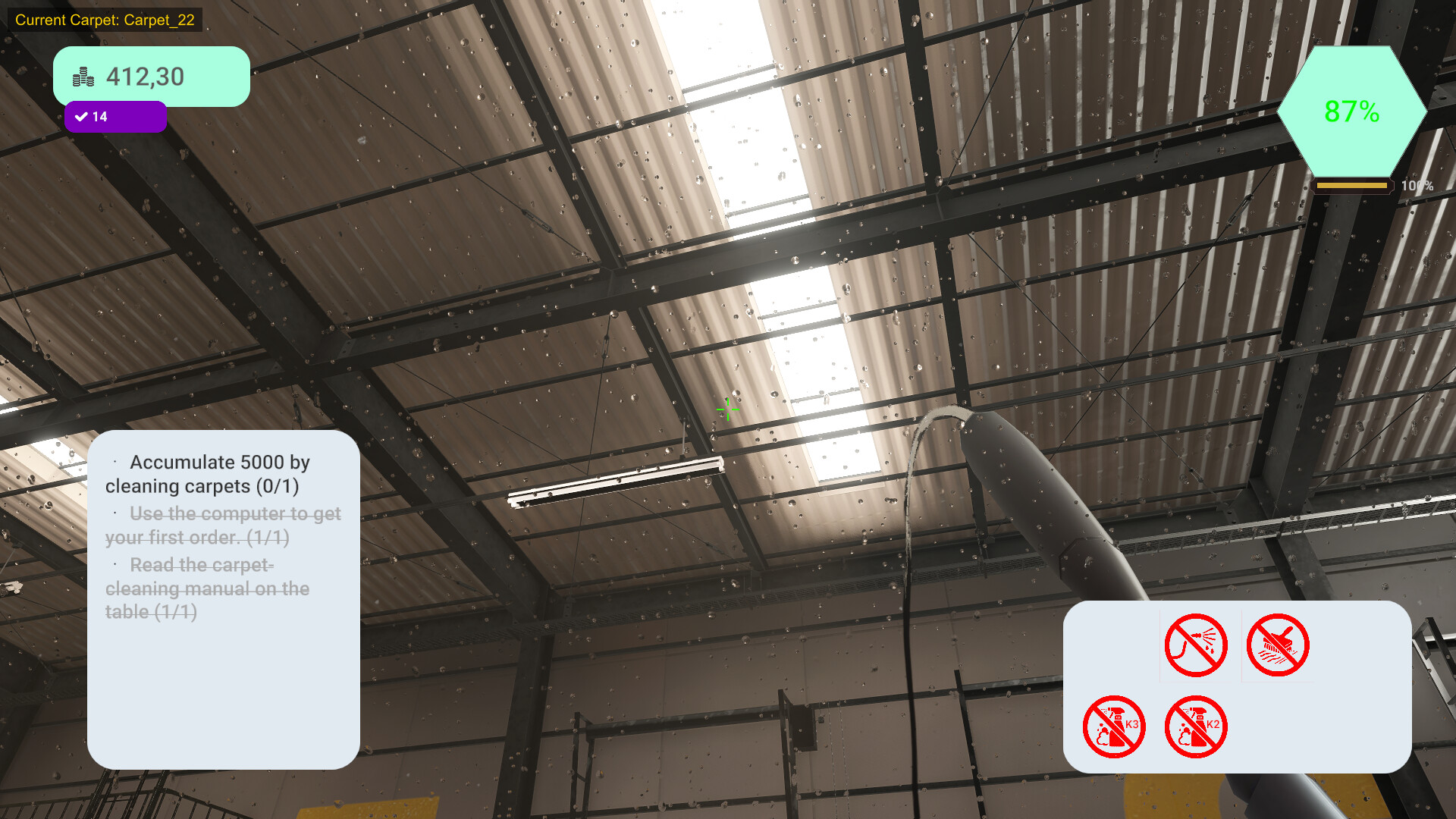 Carpet Cleaning Master screenshot #4