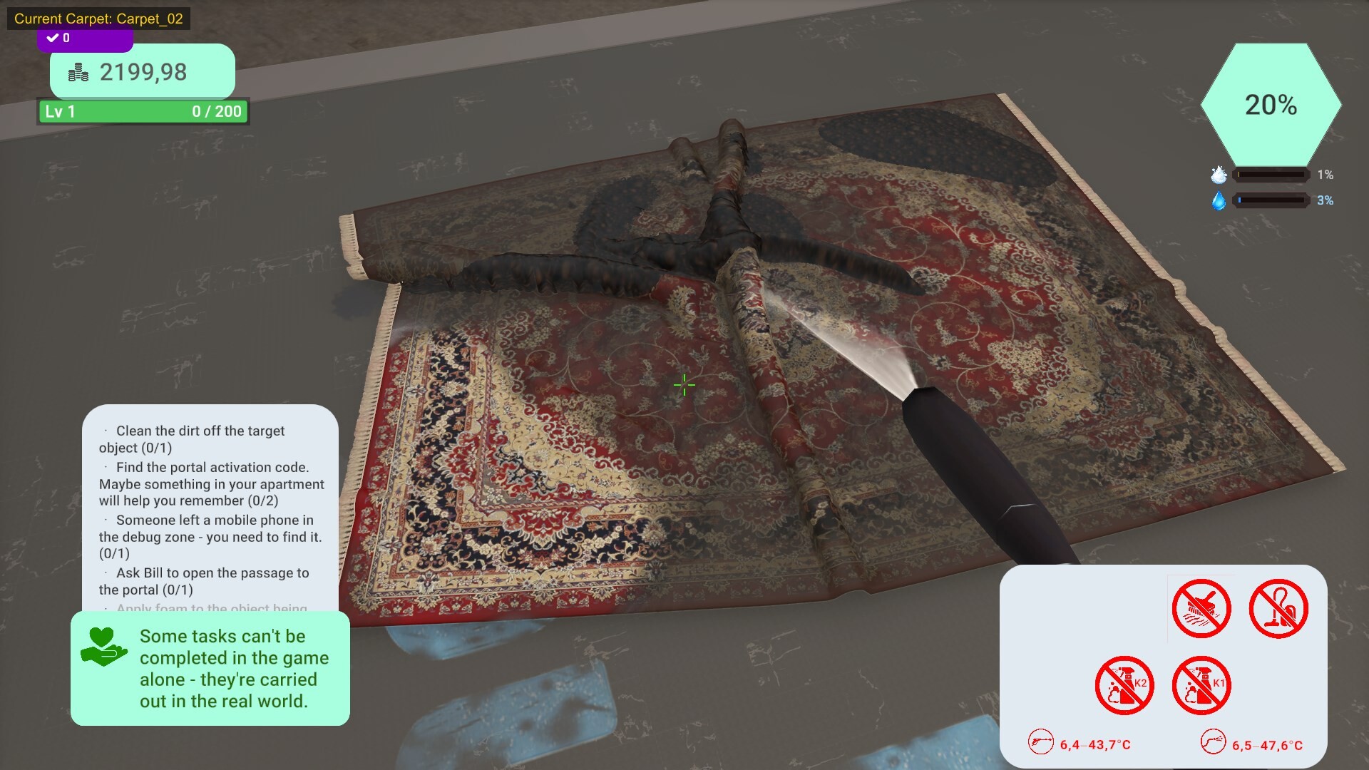 Carpet Cleaning Master screenshot 8