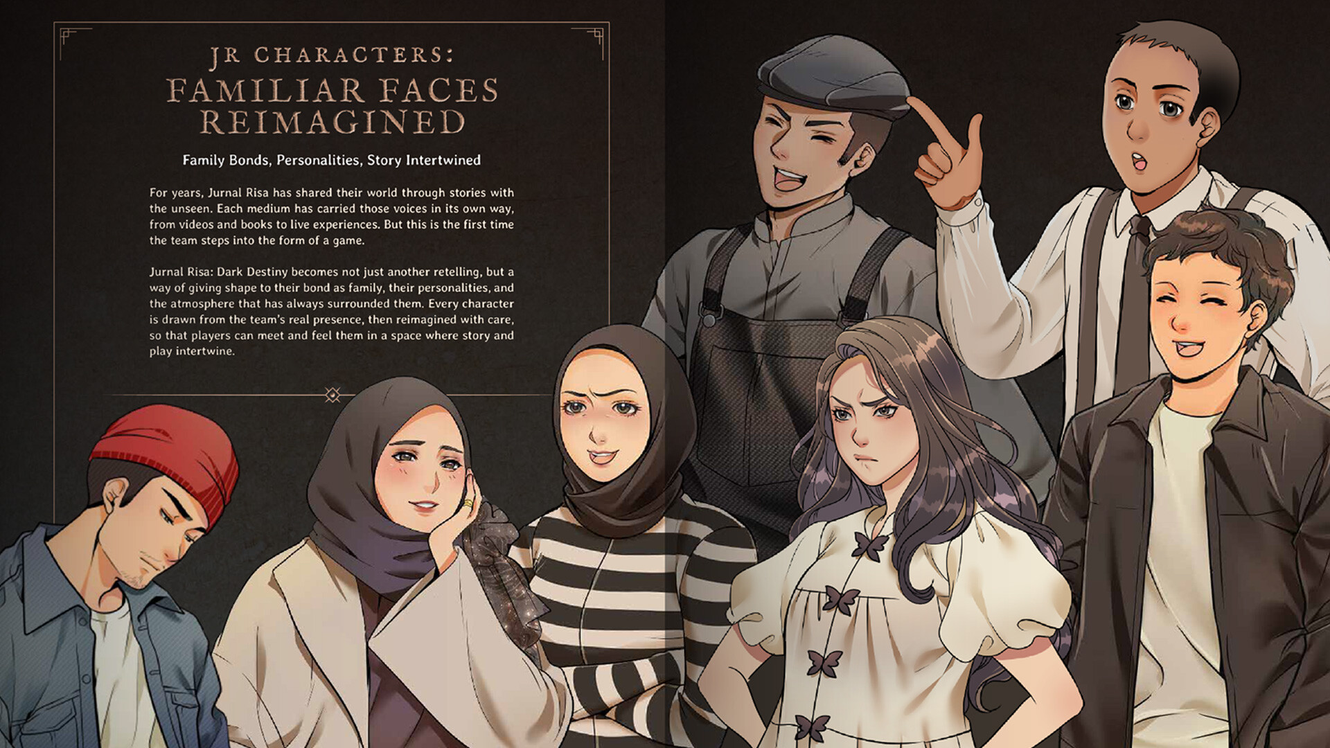 Jurnal Risa: Dark Destiny - OST & Digital Artbook Featured Screenshot #1