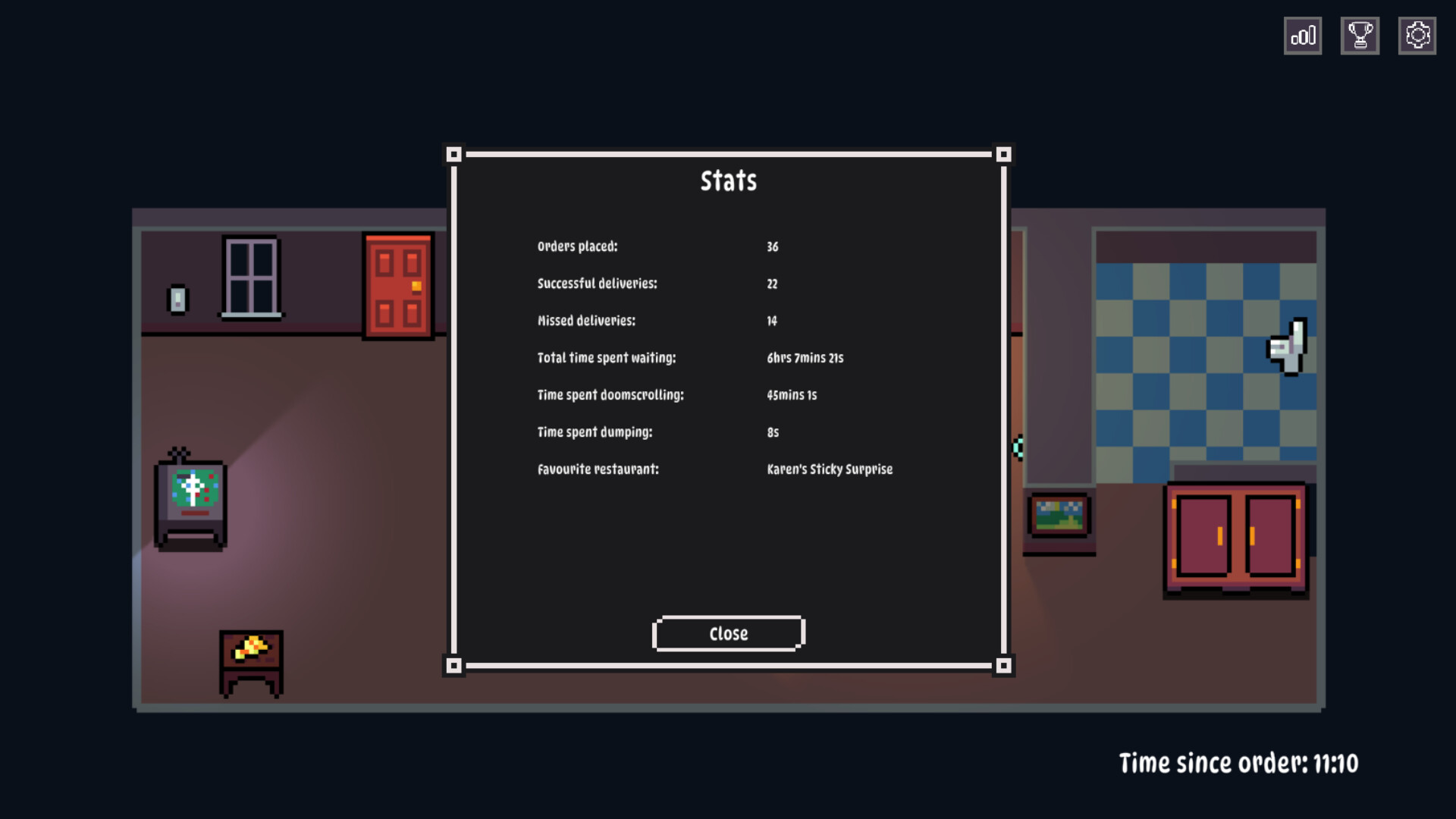 #4. Waiting for Your Food Delivery Simulator 2025 (Steam) De: HaggisBytes