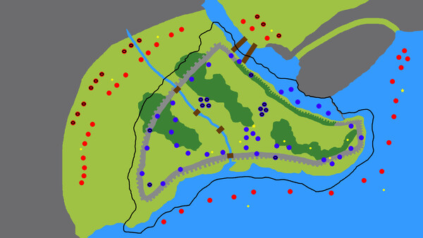 Скриншот 2 из игры War of Dots