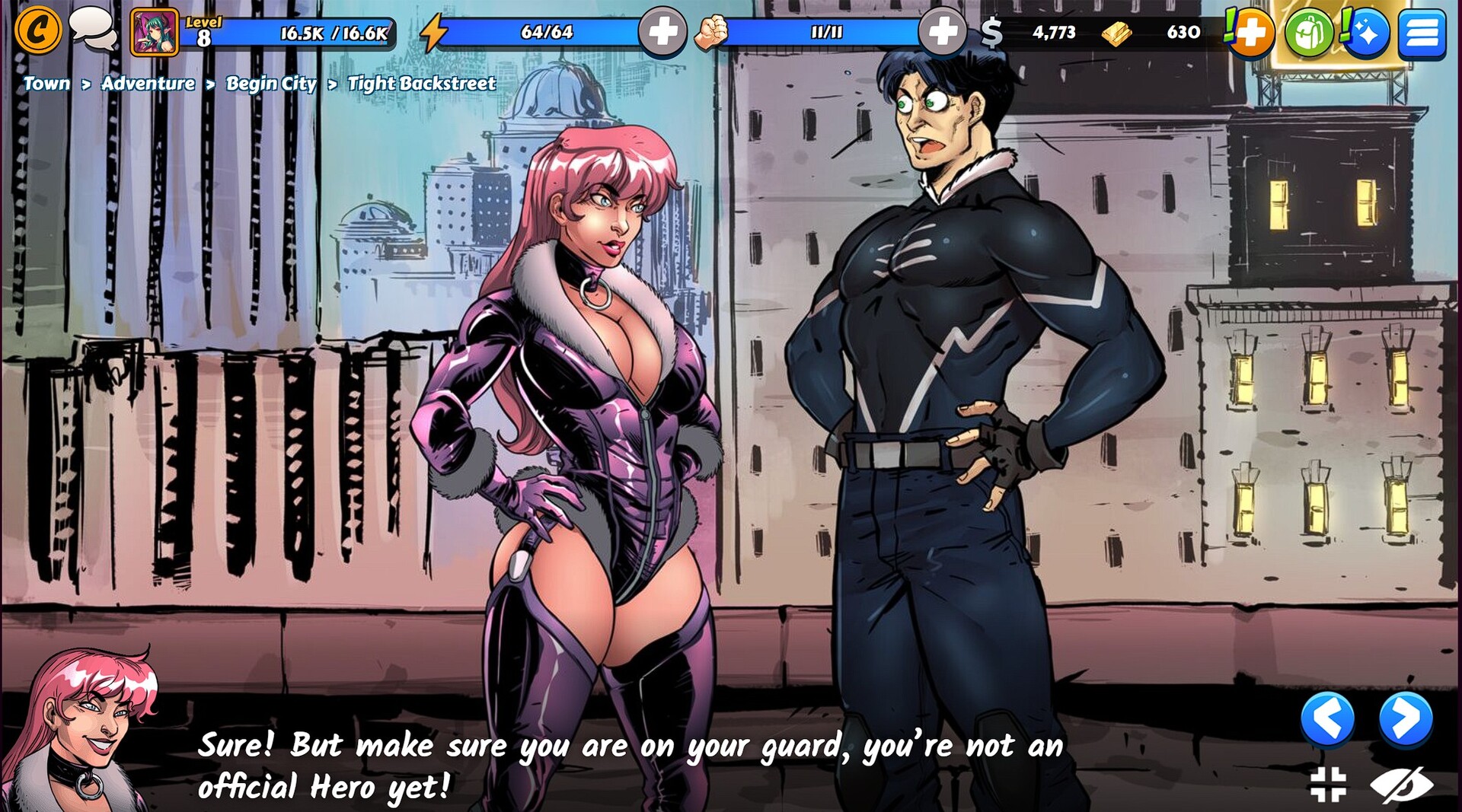 Comix Harem screenshot #2