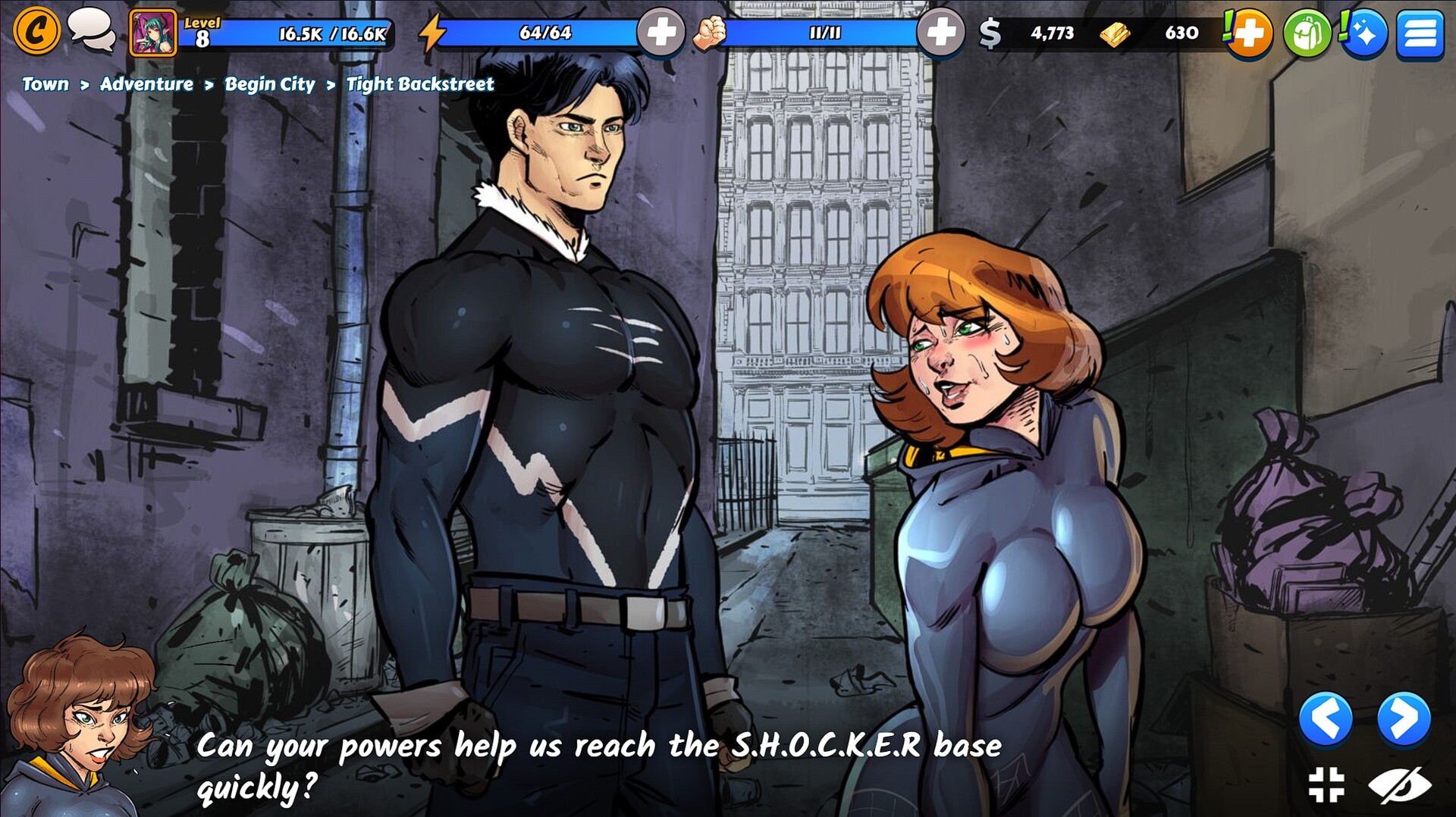 Скриншот игры Comix Harem - 4