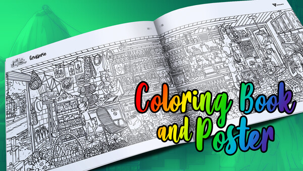 Hidden Cats in Rio de Janeiro - Printable PDF Coloring Book and Poster screenshot 1