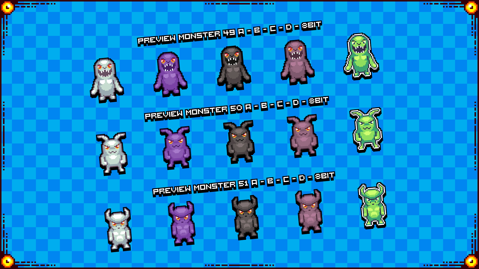 #5. RPG Maker MV - RPG Monsters Asset Pack 3 (Steam) Bởi: KOMODO