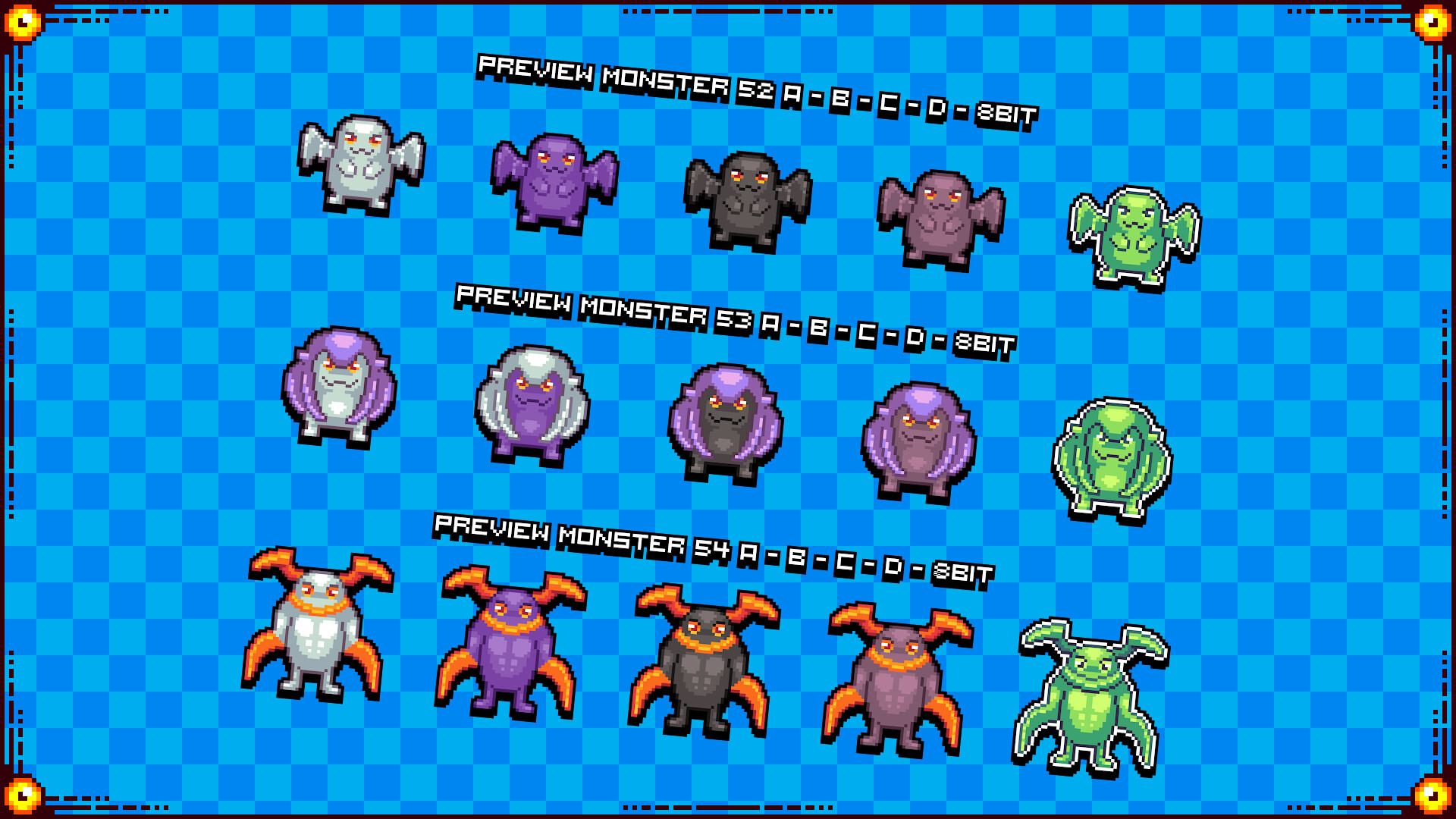 #6. RPG Maker MV - RPG Monsters Asset Pack 3 (Steam) Bởi: KOMODO