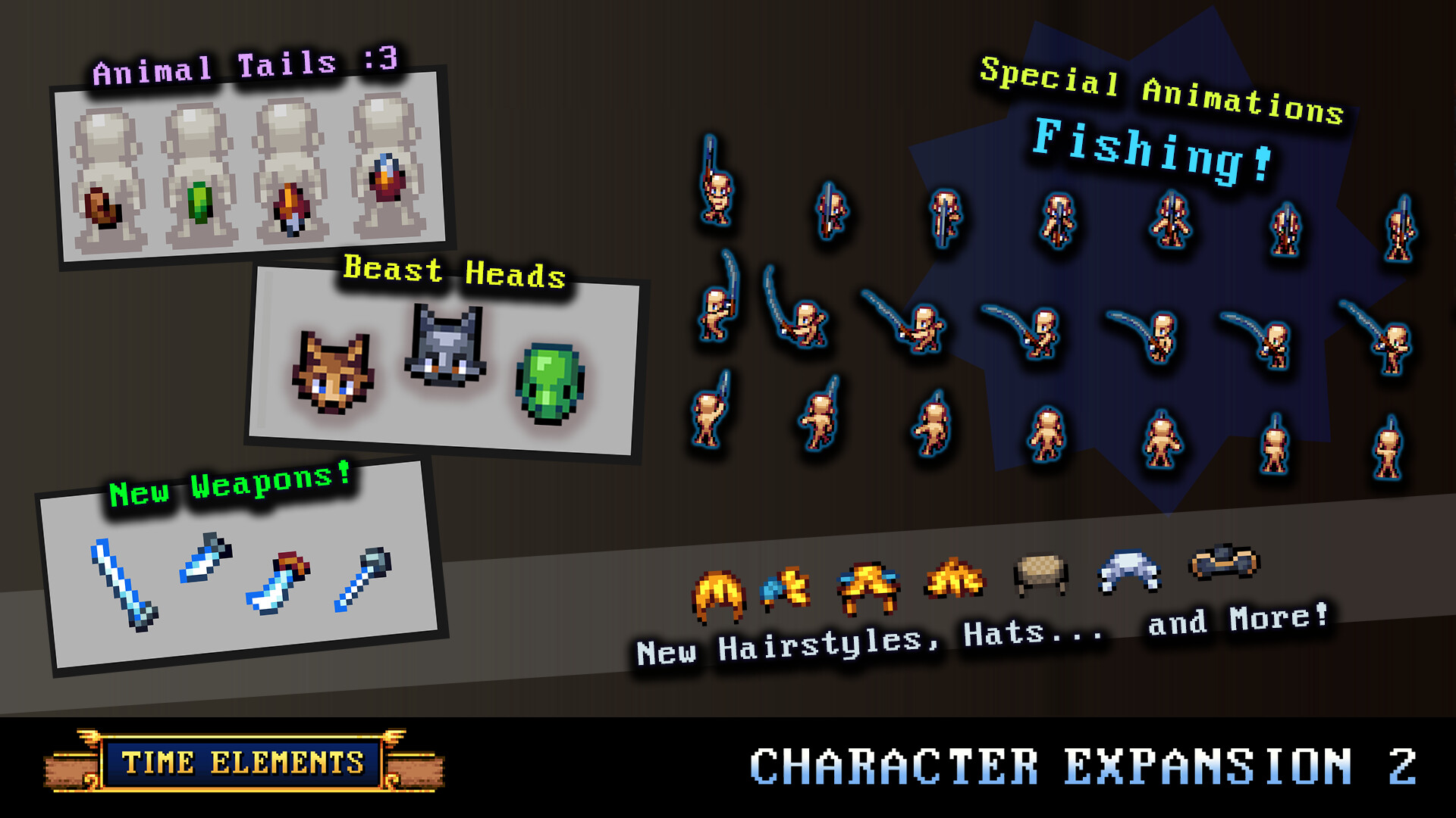 #2. RPG Maker MZ - Time Elements - Character Expansion 2 (Steam) Bởi: KOMODO