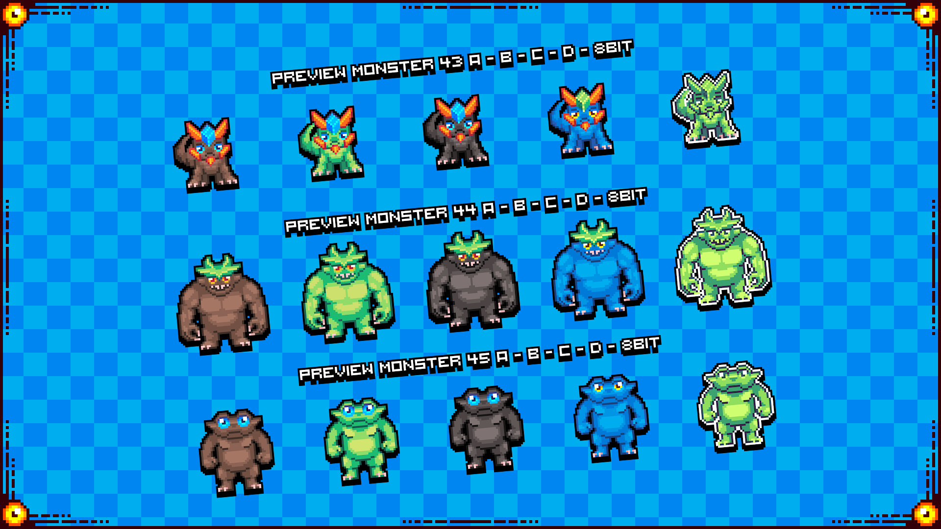 #3. RPG Maker MZ - RPG Monsters Asset Pack 3 (Steam) Bởi: KOMODO