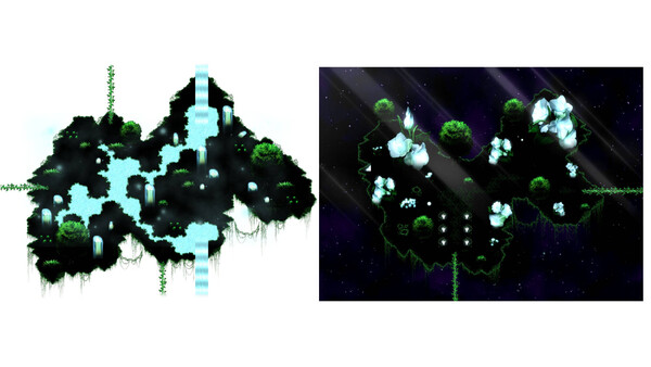 RPG Maker MV - KR Phosphor Forest Tileset