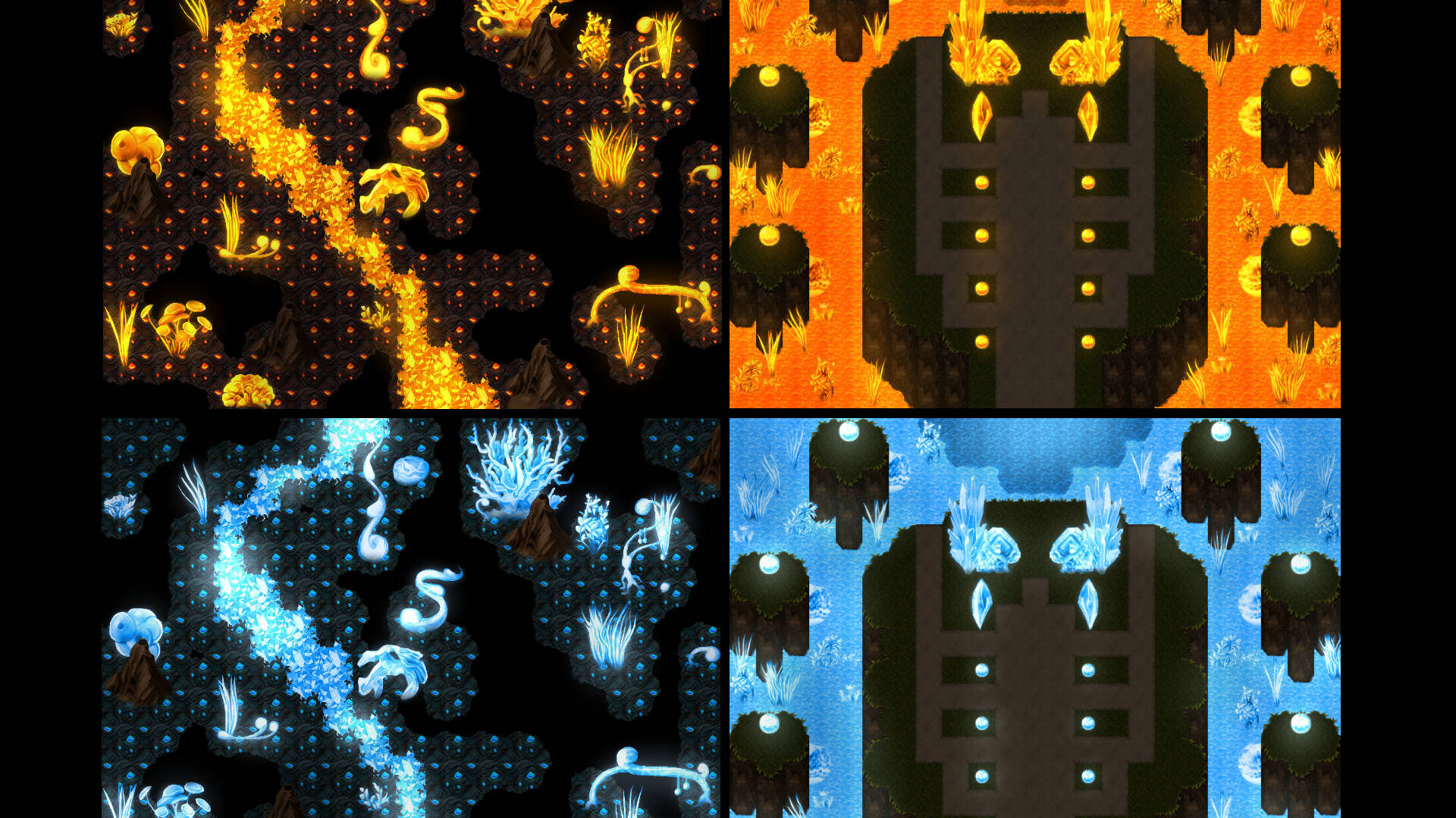 #1. RPG Maker MZ - KR Wrath of the Volcano Tileset (Steam) Bởi: KOMODO