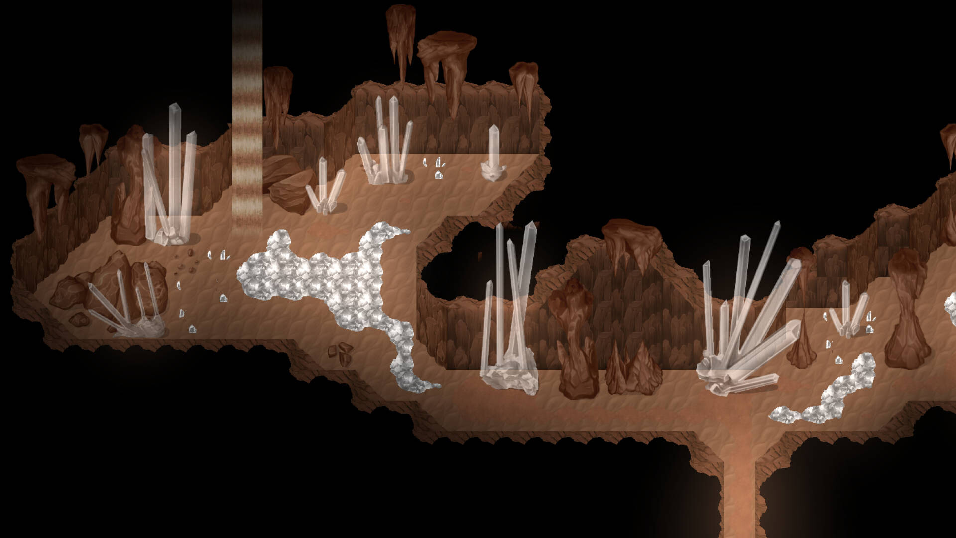 #1. RPG Maker MZ - KR Quartz Cave Tileset (Steam) Bởi: KOMODO