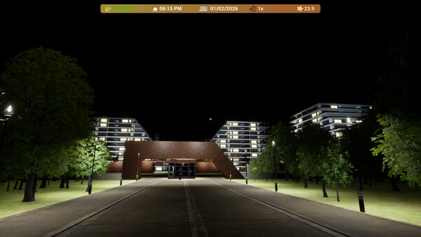 Screenshot of Site Management Simulator
