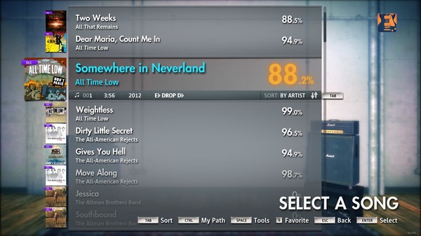 Rocksmith® 2014 – All Time Low - “Somewhere in Neverland”