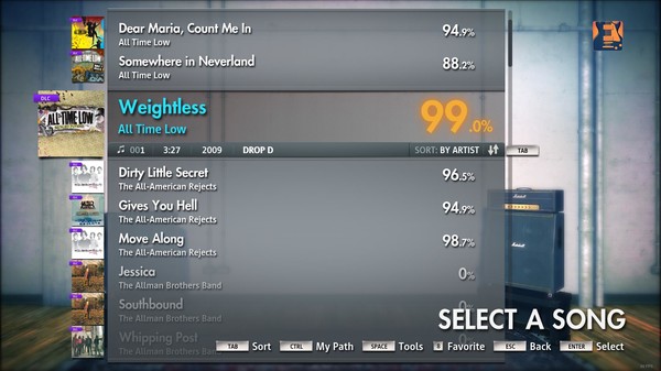 Rocksmith® 2014 – All Time Low - “Weightless”