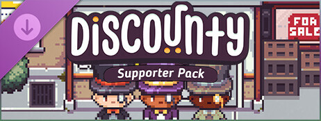 Discounty - Supporter Pack cover art