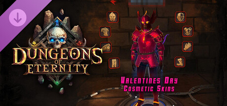 Dungeons of Eternity - Valentine's Day Cosmetic Skins Banner