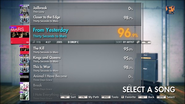 Rocksmith® 2014 – Thirty Seconds to Mars - “From Yesterday”