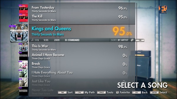 Rocksmith® 2014 – Thirty Seconds to Mars - “Kings and Queens”