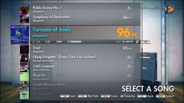 Rocksmith® 2014 – Megadeth - “Tornado of Souls”