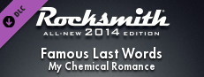 Rocksmith 2014 - My Chemical Romance - Famous Last Words Small Capsule Image