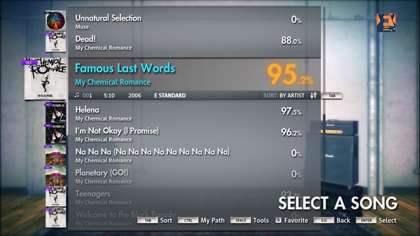 Rocksmith® 2014 – My Chemical Romance - “Famous Last Words”
