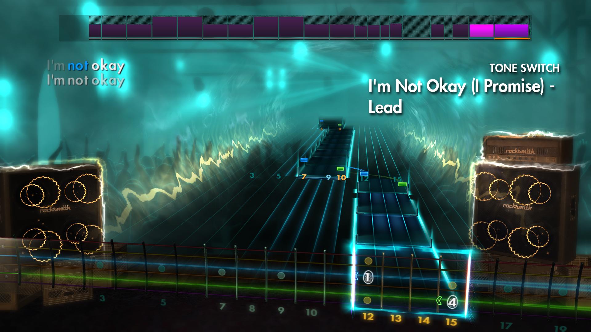 Rocksmith® 2014 – My Chemical Romance - “I’m Not Okay (I Promise)” Featured Screenshot #1