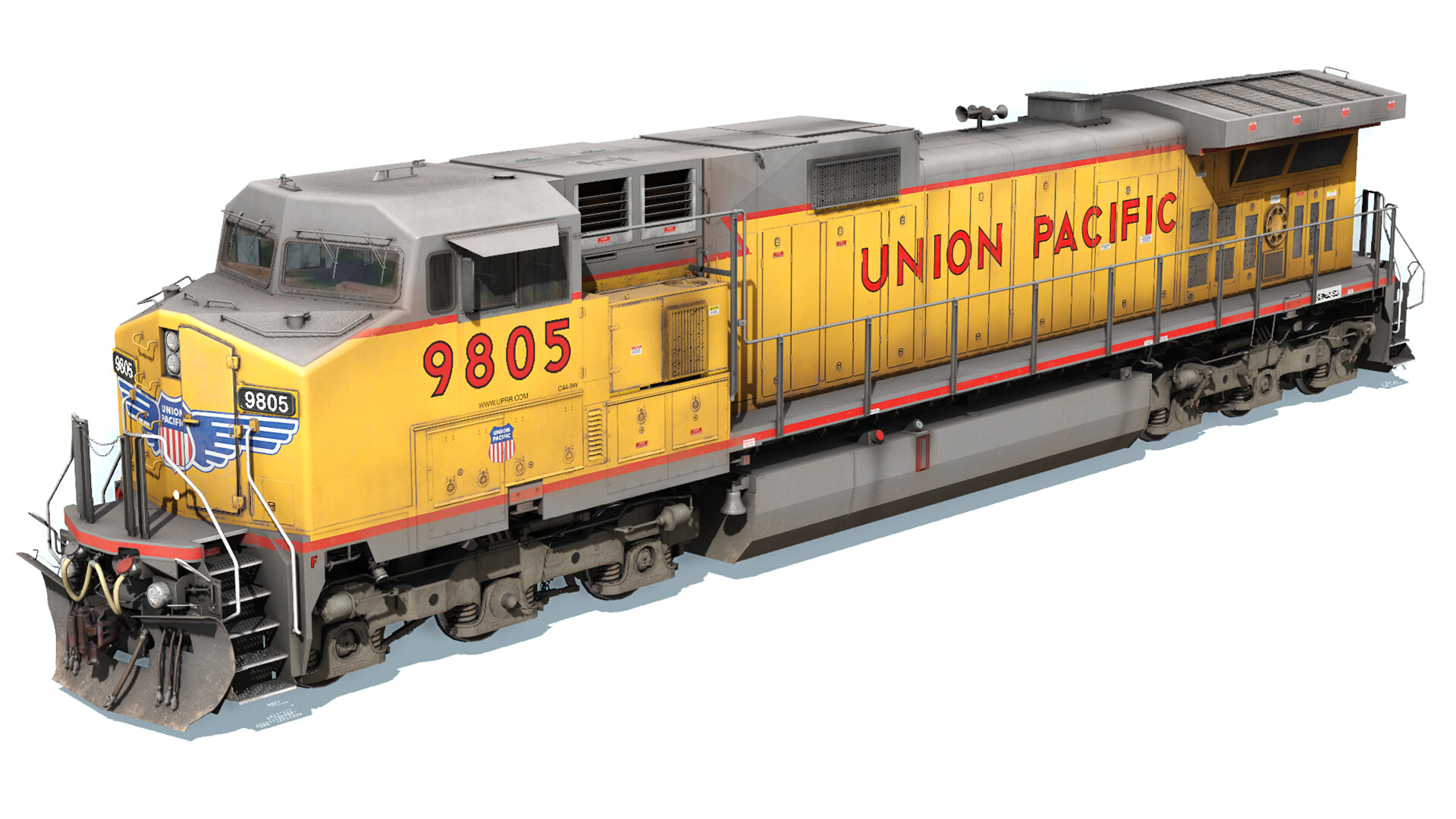 #6. Trainz Plus DLC - UP C44-9W EX-CNW Repaint 9770-9834 (Steam) بواسطة: N3V Games