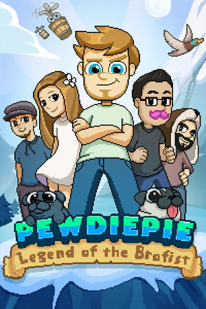 Cover art of PewDiePie: Legend of the Brofist
