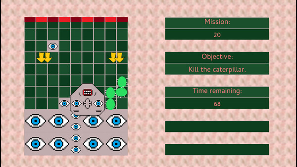 Screenshot of Falling Face Fragments